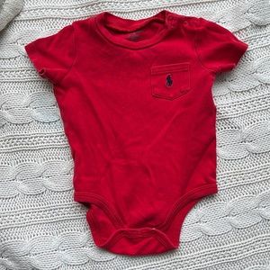 Red onesie - Ralph Lauren